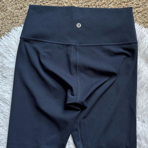 Lululemon Wunder Under High Rise Leggings Blue Womens Size 6 - Picture 3 of 7